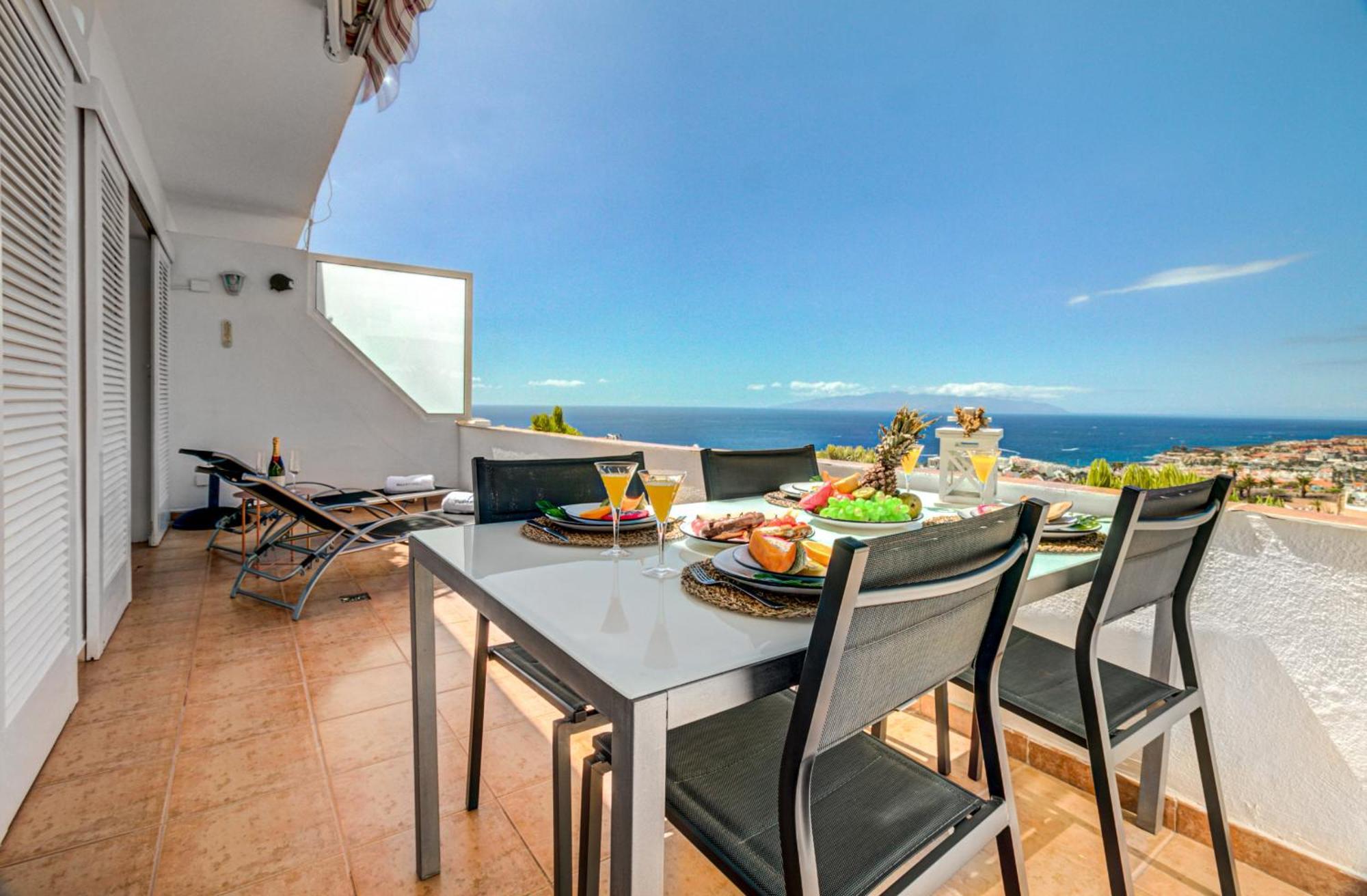 Sea View Panoramic Apartment Costa Adeje  ภายนอก รูปภาพ